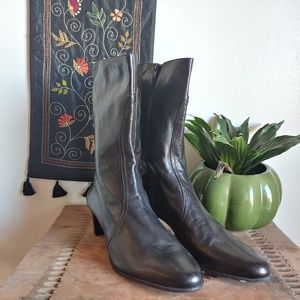 Cole Haan Black Booties